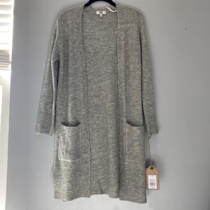 Long Grey Cardigan